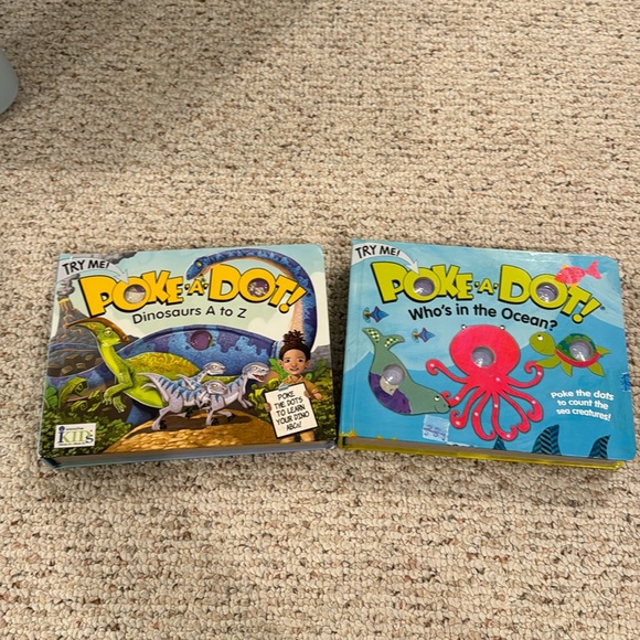 Innovative Kids Other - Poke-A-Dot Books Set of 2 Used